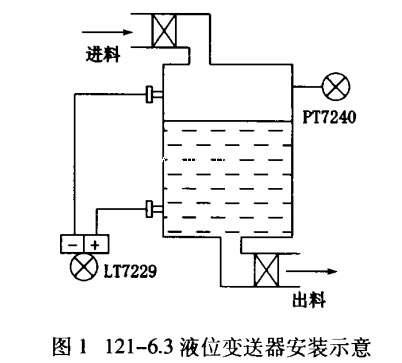雙法蘭液位91香蕉在线视频安裝示意圖